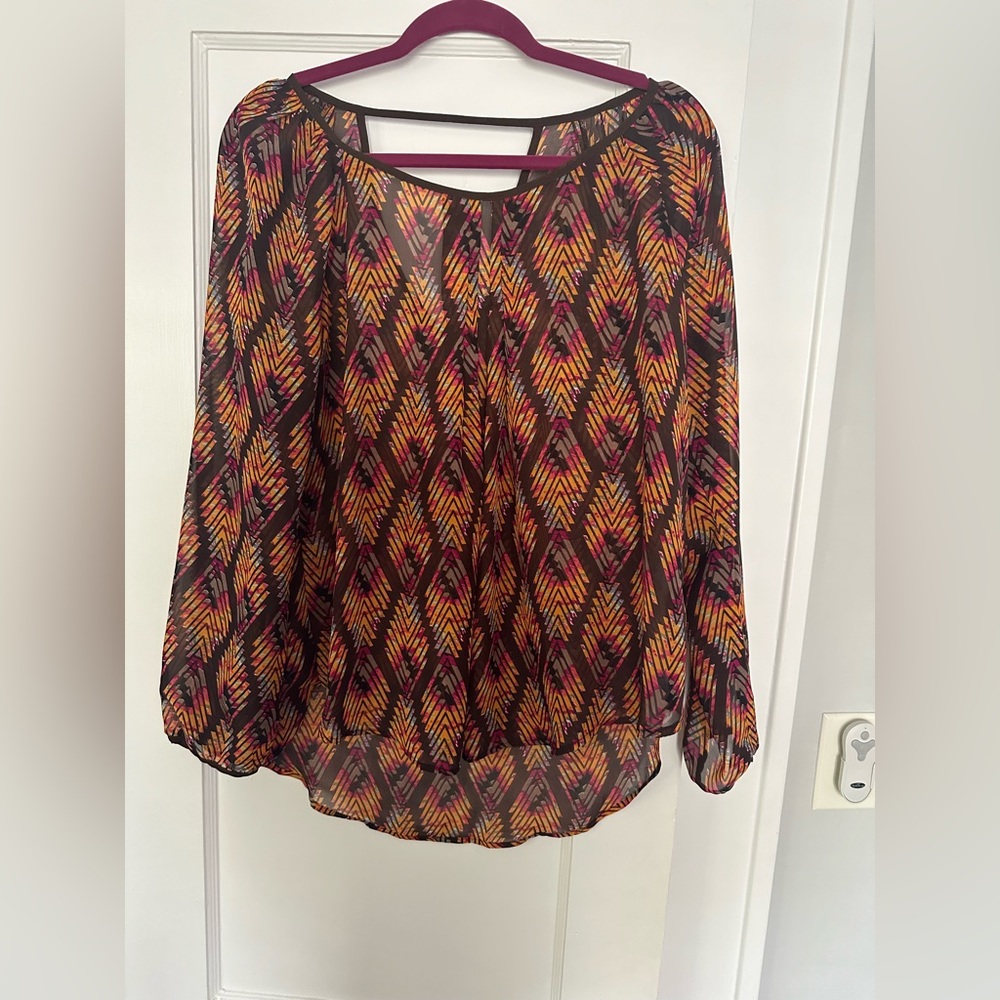 Blu pepper long sleeve top